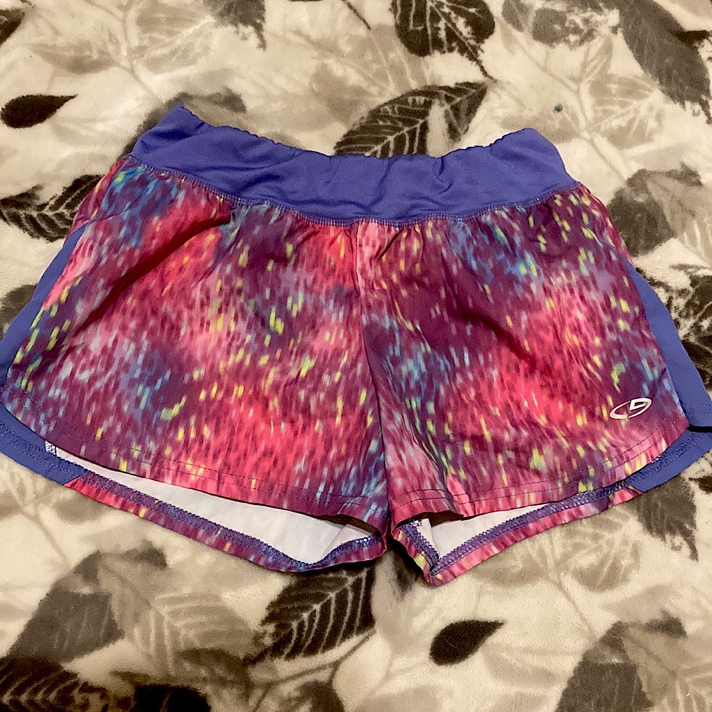 Colorful athletic shorts